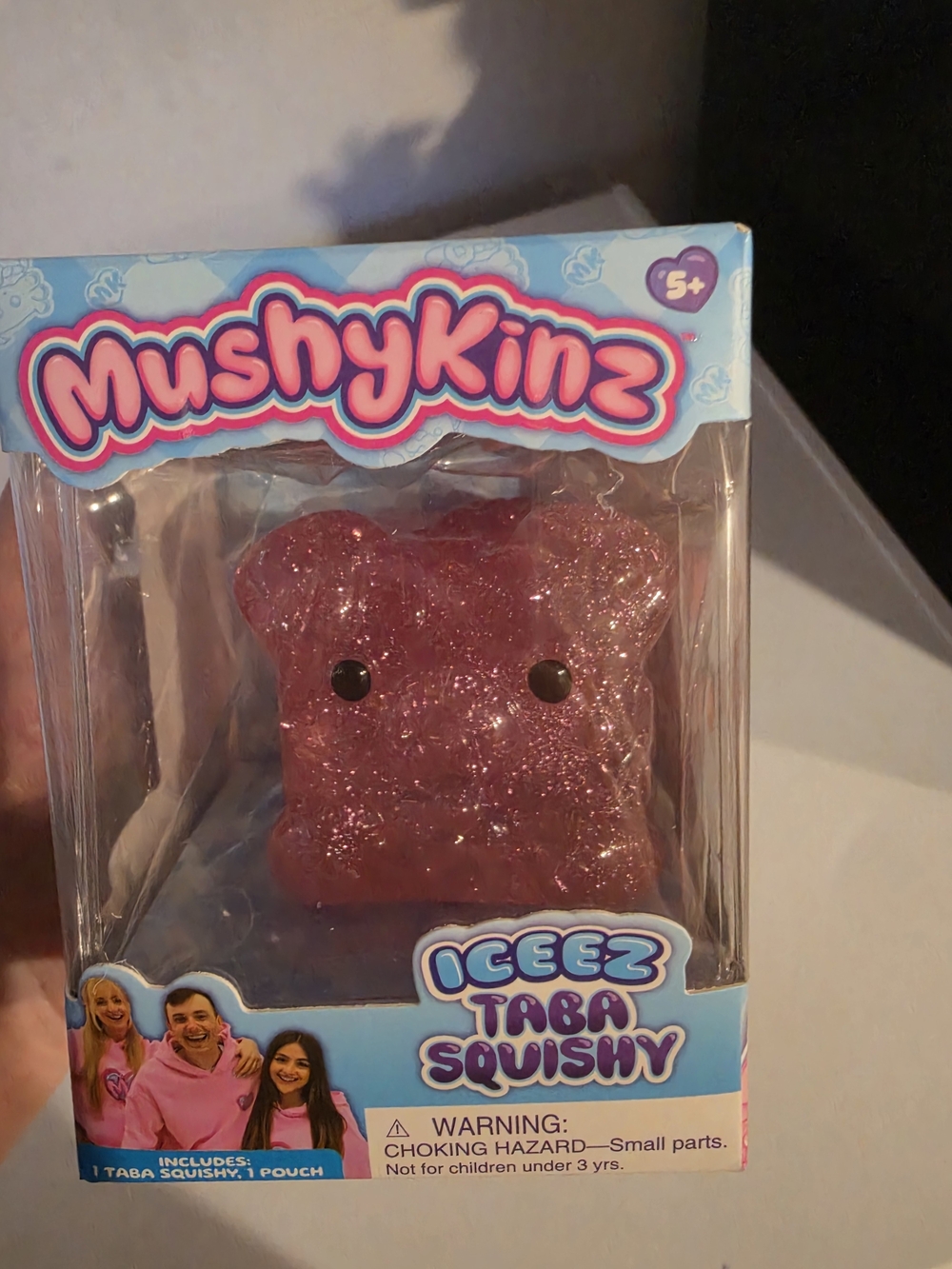 Mushykinz Iceez Taba Squishy– Pink Glitter Pig